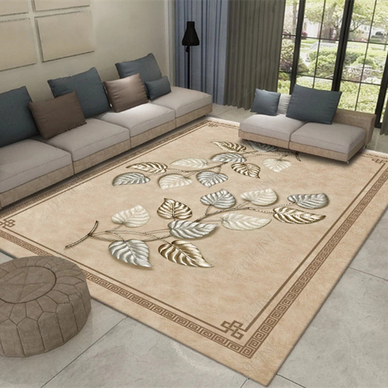Frendorf | Multikleur Azië Binnenkleed Synthetisch 3D Patroon Tapijt Wasbaar Vlekbestendig Antislip Ondergrond Kleed voor Grote Kamer