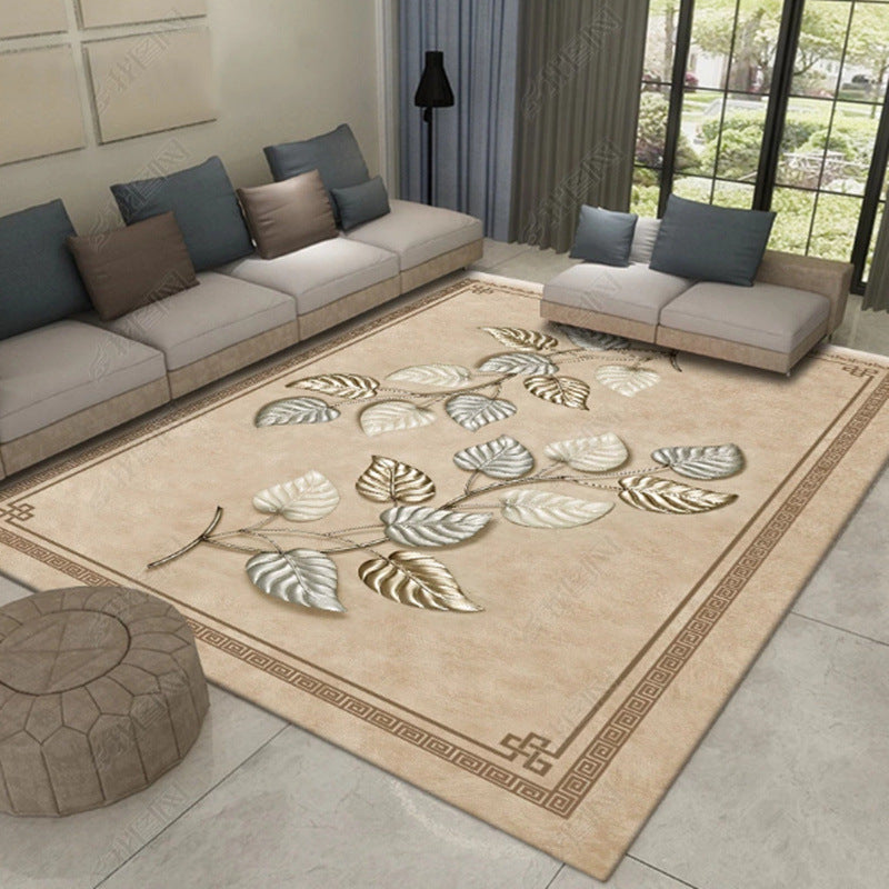 Frendorf | Multikleur Azië Binnenkleed Synthetisch 3D Patroon Tapijt Wasbaar Vlekbestendig Antislip Ondergrond Kleed voor Grote Kamer