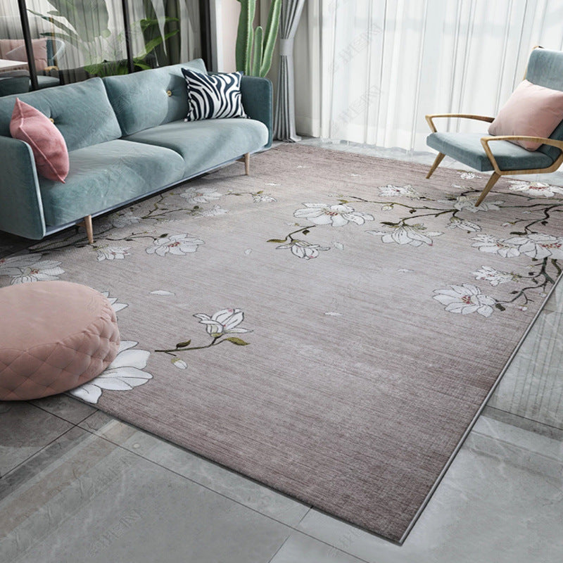 Frendorf | Multikleur Azië Binnenkleed Synthetisch 3D Patroon Tapijt Wasbaar Vlekbestendig Antislip Ondergrond Kleed voor Grote Kamer