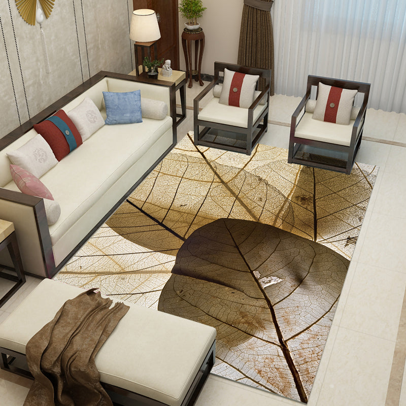 Frendorf | Mooi Multi Color Chinese Tapijt Synthetisch Bloemtekening Print Vloerkleed Machinewas Anti-Slip Achterkant Huisdier Vriendelijk Vloerkleed voor de Woonkamer