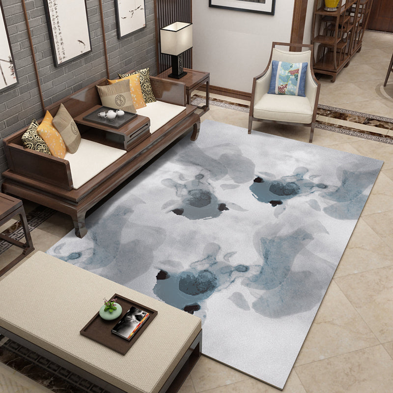Frendorf | Mooi Multi Color Chinese Tapijt Synthetisch Bloemtekening Print Vloerkleed Machinewas Anti-Slip Achterkant Huisdier Vriendelijk Vloerkleed voor de Woonkamer