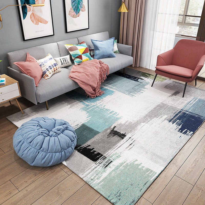 Frendorf | Chic Postmodernisme Vloerkleed Multi Kleuren Steampunk Tapijt Synthetisch Huisdier Vriendelijk Vlekbestendig Antislip Ondergrond Vloerkleed voor Thuis
