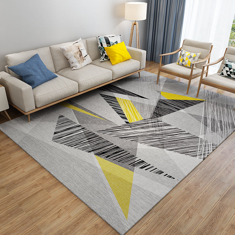 Frendorf | Chic Postmodernisme Vloerkleed Multi Kleuren Steampunk Tapijt Synthetisch Huisdier Vriendelijk Vlekbestendig Antislip Ondergrond Vloerkleed voor Thuis