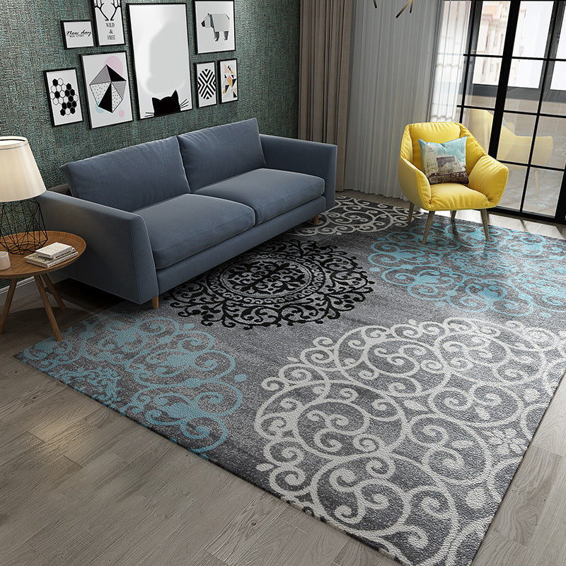 Frendorf | Chic Postmodernisme Vloerkleed Multi Kleuren Steampunk Tapijt Synthetisch Huisdier Vriendelijk Vlekbestendig Antislip Ondergrond Vloerkleed voor Thuis