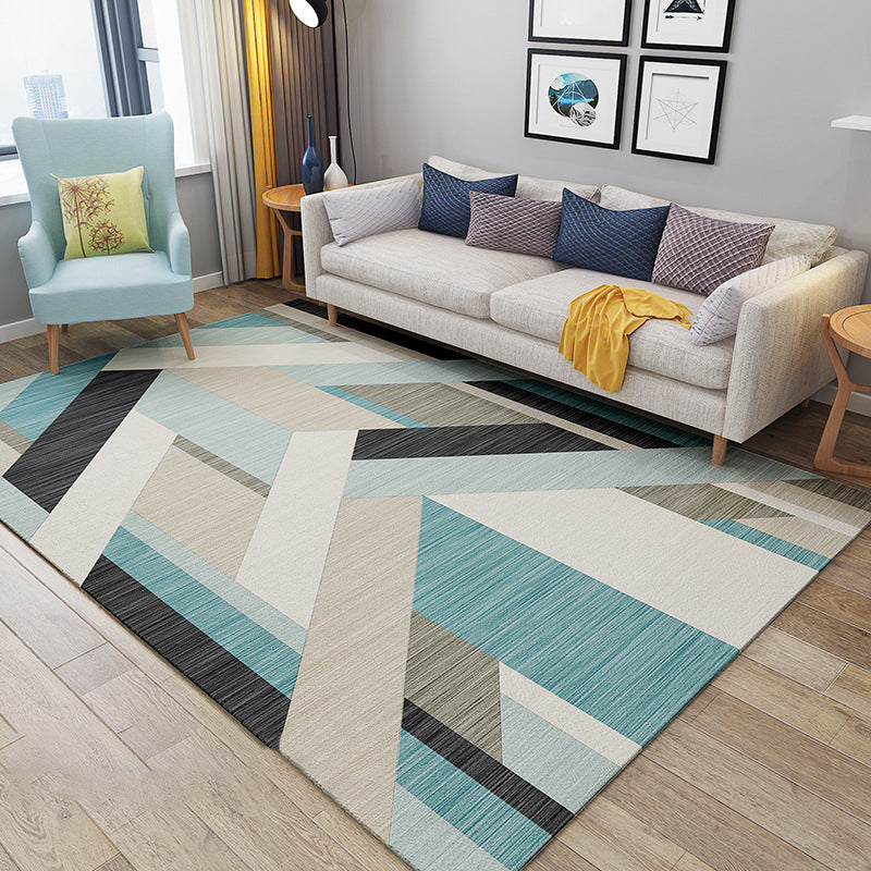 Frendorf | Chic Postmodernisme Vloerkleed Multi Kleuren Steampunk Tapijt Synthetisch Huisdier Vriendelijk Vlekbestendig Antislip Ondergrond Vloerkleed voor Thuis