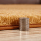 Einfacher Einfarbiger Teppich Mehrfarbiger Fleece Teppich Maschinenwaschbar Anti-Rutsch-Rücken Teppich für Schlafzimmer