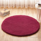 Einfacher Einfarbiger Teppich Mehrfarbiger Fleece Teppich Maschinenwaschbar Anti-Rutsch-Rücken Teppich für Schlafzimmer