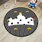 Frendorf | Novelty 3D Digitaldruck Teppich Mehrfarbiger Cartoon Teppich Polypropylen Fleckenbeständig Maschinenwaschbar Rutschfester Teppich für Schlafzimmer