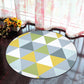 Frendorf | Novelty Geometry Animal Patterned Rug Multi-Colored Synthetics Rug Machine Washable Non-Slip Backing Stain Resistant Carpet für Raum