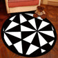 Frendorf | Novelty Geometry Animal Patterned Rug Multi-Colored Synthetics Rug Machine Washable Non-Slip Backing Stain Resistant Carpet für Raum