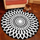 Frendorf | Novelty Geometry Animal Patterned Rug Multi-Colored Synthetics Rug Machine Washable Non-Slip Backing Stain Resistant Carpet für Raum