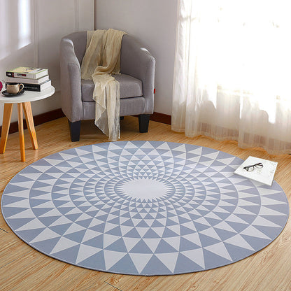 Frendorf | Coole Multi-Farbige Neuheit Teppich Synthetik 3D Illusion Teppich Maschinenwaschbar Rutschfest Haustierfreundlicher Teppich für das Wohnzimmer