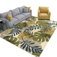 Frendorf | Glam Nordic Area Rug Mehrfarbig Pflanzen Teppich Fleckbeständig Waschbar Rutschfeste Unterlage Teppich für Sitzbereich