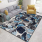 Frendorf | Glam Nordic Area Rug Mehrfarbig Pflanzen Teppich Fleckbeständig Waschbar Rutschfeste Unterlage Teppich für Sitzbereich