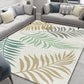 Frendorf | Glam Nordic Area Rug Mehrfarbig Pflanzen Teppich Fleckbeständig Waschbar Rutschfeste Unterlage Teppich für Sitzbereich