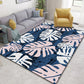 Frendorf | Glam Nordic Area Rug Mehrfarbig Pflanzen Teppich Fleckbeständig Waschbar Rutschfeste Unterlage Teppich für Sitzbereich