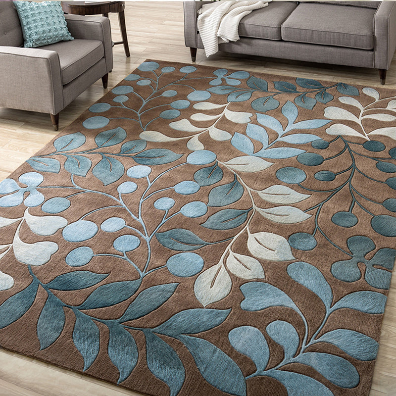 Frendorf | Multicolor Fußmatte Zeitgenössische Blumenmatte Synthetisch Fleckenbeständig Rutschfeste Rückseite Waschbar Bereichsteppich