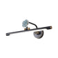 Frendorf | Zwart/Antiek Messing Verlengd Vanity Licht Armatuur Klassiek Metaal LED 14"/18"/23" W Badkamer Wandlamp in Wit/Warm/Natuurlijk Licht