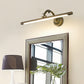 Frendorf | 14"/18"/23" Brede Verlengde Vanity Lamp Traditionele LED Metaal Zwart/Antiek Messing Wandlamp Lichtarmatuur voor Badkamer