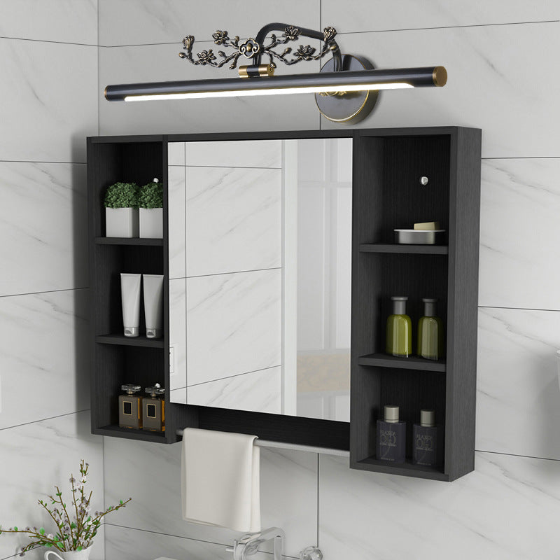Frendorf | Verlengde Vanity Verlichting Traditionele 14"/18"/23" W LED Metalen Wandlamp voor Badkamer in Zwart/Antiek Messing