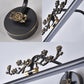 Frendorf | Verlengde Vanity Verlichting Traditionele 14"/18"/23" W LED Metalen Wandlamp voor Badkamer in Zwart/Antiek Messing