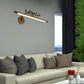 Frendorf | Verlengde Vanity Verlichting Traditionele 14"/18"/23" W LED Metalen Wandlamp voor Badkamer in Zwart/Antiek Messing