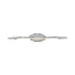 Frendorf | 19.5"/23.5"/26" Breite Silberne Verlängerte Waschtischleuchte Klassische Metall LED Badezimmer Wandlampe, Weiß/Warmes Licht