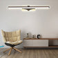 Braun verlängerte Vanity Lichtarmatur klassische Metall LED Badezimmer Wandleuchte Lampe in Weiß/Warmlicht, 16,5"/23" breit