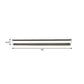 Frendorf | 16"/22.5" Breite Braune Verlängerte Vanity Lichtarmatur Klassische Metall LED Badezimmer Wandleuchte Lampe, Weiß/Warmes Licht