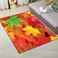 Multi-Color Moderner Teppich Polyester Digital Grafik Teppich Antirutsch Rücken Haustierfreundlicher Waschbarer Teppich für das Gästezimmer