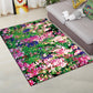 Multi-Color Moderner Teppich Polyester Digital Grafik Teppich Antirutsch Rücken Haustierfreundlicher Waschbarer Teppich für das Gästezimmer