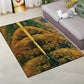 Multi-Color Moderner Teppich Polyester Digital Grafik Teppich Antirutsch Rücken Haustierfreundlicher Waschbarer Teppich für das Gästezimmer