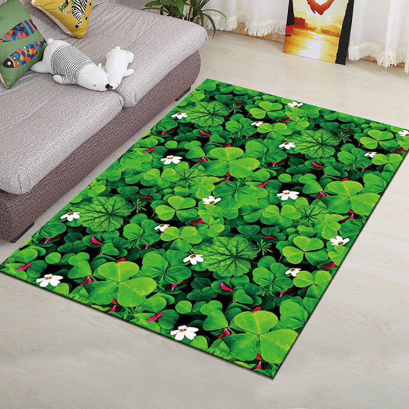 Multi-Color Moderner Teppich Polyester Digital Grafik Teppich Antirutsch Rücken Haustierfreundlicher Waschbarer Teppich für das Gästezimmer