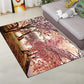 Multi-Color Moderner Teppich Polyester Digital Grafik Teppich Antirutsch Rücken Haustierfreundlicher Waschbarer Teppich für das Gästezimmer