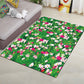 Multi-Color Moderner Teppich Polyester Digital Grafik Teppich Antirutsch Rücken Haustierfreundlicher Waschbarer Teppich für das Gästezimmer