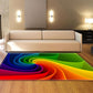 Frendorf | Trendy Hedendaagse Binnenkleed Multi Kleurig Grafisch Print Kleed Antislip Machine Wasbaar Vlekbestendig Kleed voor Woonkamer
