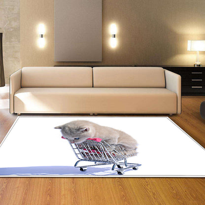 Frendorf | Trendy Hedendaagse Binnenkleed Multi Kleurig Grafisch Print Kleed Antislip Machine Wasbaar Vlekbestendig Kleed voor Woonkamer