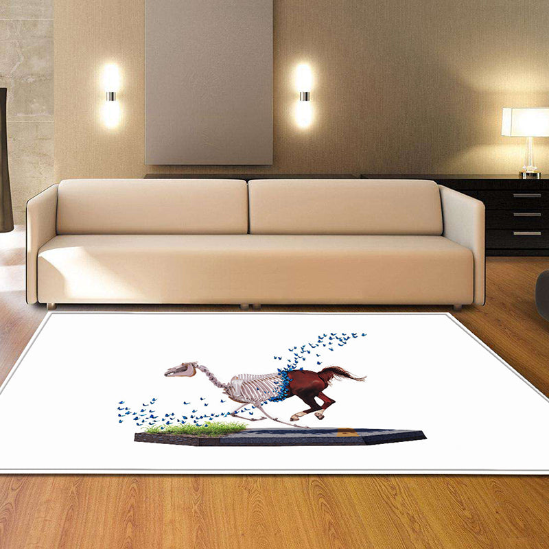 Frendorf | Trendy Hedendaagse Binnenkleed Multi Kleurig Grafisch Print Kleed Antislip Machine Wasbaar Vlekbestendig Kleed voor Woonkamer