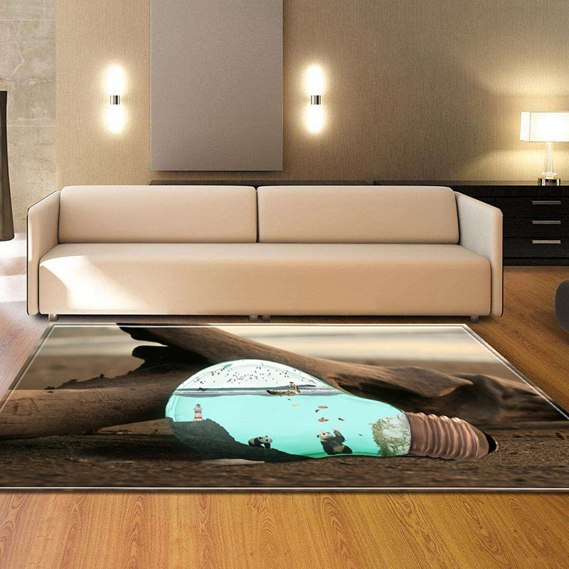 Frendorf | Trendy Hedendaagse Binnenkleed Multi Kleurig Grafisch Print Kleed Antislip Machine Wasbaar Vlekbestendig Kleed voor Woonkamer