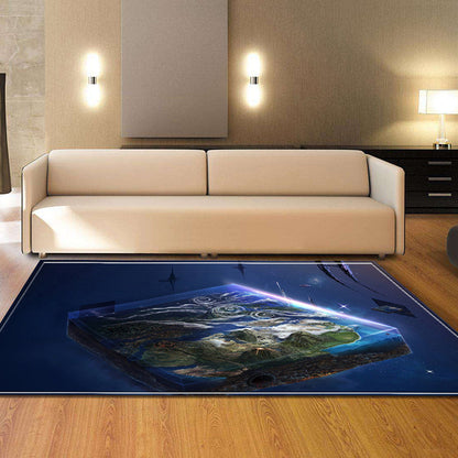 Frendorf | Trendy Hedendaagse Binnenkleed Multi Kleurig Grafisch Print Kleed Antislip Machine Wasbaar Vlekbestendig Kleed voor Woonkamer