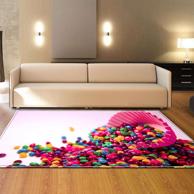 Frendorf | Trendy Hedendaagse Binnenkleed Multi Kleurig Grafisch Print Kleed Antislip Machine Wasbaar Vlekbestendig Kleed voor Woonkamer