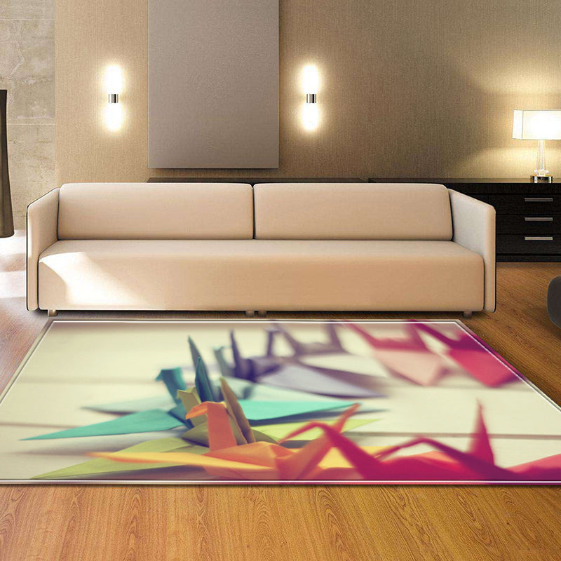 Frendorf | Trendy Hedendaagse Binnenkleed Multi Kleurig Grafisch Print Kleed Antislip Machine Wasbaar Vlekbestendig Kleed voor Woonkamer