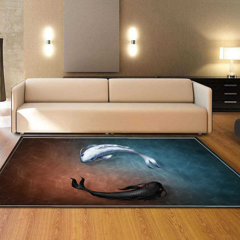 Frendorf | Trendy Hedendaagse Binnenkleed Multi Kleurig Grafisch Print Kleed Antislip Machine Wasbaar Vlekbestendig Kleed voor Woonkamer