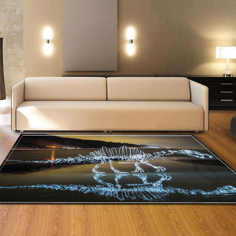 Frendorf | Trendy Hedendaagse Binnenkleed Multi Kleurig Grafisch Print Kleed Antislip Machine Wasbaar Vlekbestendig Kleed voor Woonkamer