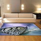 Frendorf | Trendy Hedendaagse Binnenkleed Multi Kleurig Grafisch Print Kleed Antislip Machine Wasbaar Vlekbestendig Kleed voor Woonkamer