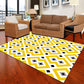 Frendorf | Zwart en Witte Novelty Vloerkleed Polypropyleen Optische Illusies Geometrisch Tapijt Vlekbestendig Huisdiervriendelijk Antislip Vloerkleed voor Thuis