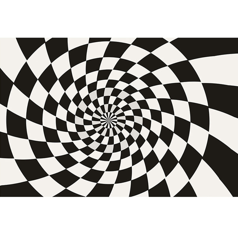 Frendorf | Betoverend Multicolor Noviteits Tapijt Synthetisch Draaien Checker 3D Illusie Tapijt Machine Wasbaar Huisdiervriendelijk Antislip Tapijt voor Kamer