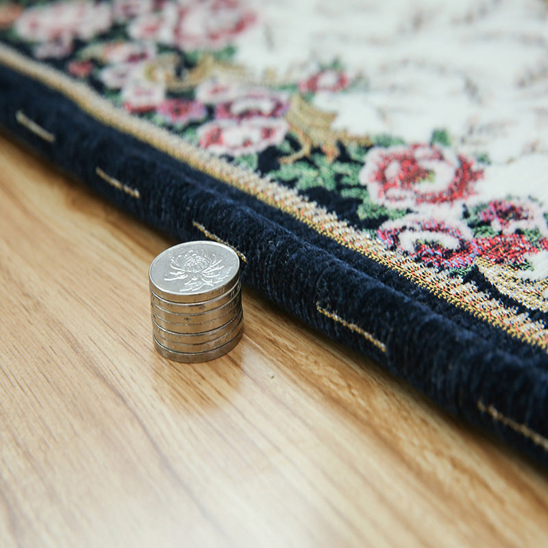 Frendorf | Boerderij Peony Binnen Tapijt Multikleur Synthetisch Tapijt Machinewasbaar Vlekbestendig Antislip Tapijt voor de Werkruimte