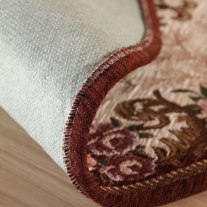 Frendorf | Boerderij Peony Binnen Tapijt Multikleur Synthetisch Tapijt Machinewasbaar Vlekbestendig Antislip Tapijt voor de Werkruimte