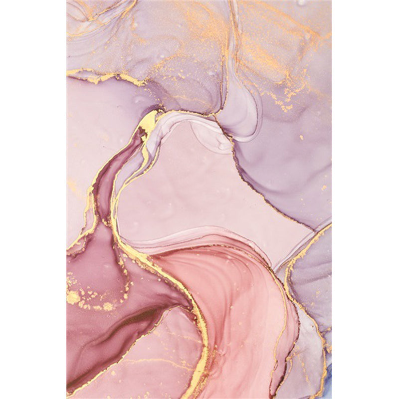 Fancy Aquarell Abstract Teppich Mehrfarbig Moderner Teppich Polyester Fleckenbeständig Rutschfeste Rückseite Waschbarer Teppich für Schlafzimmer